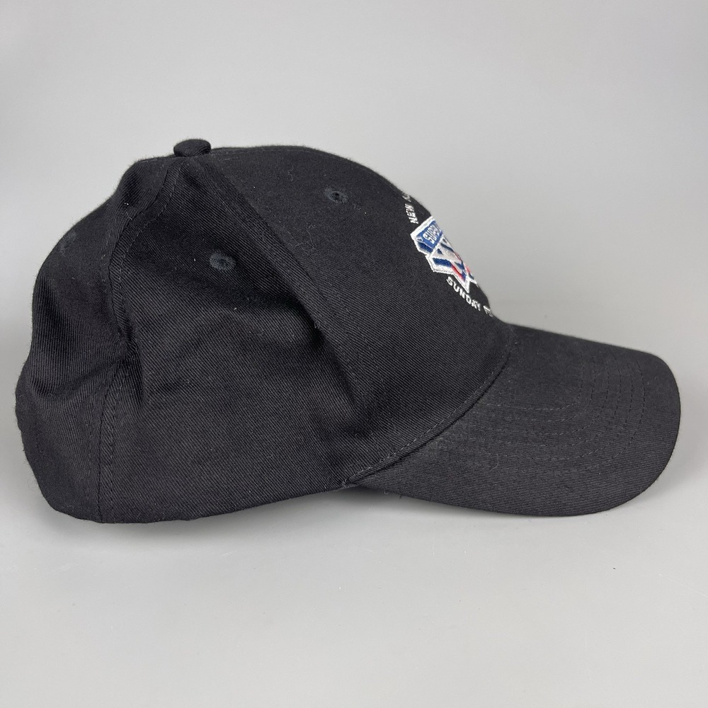 Vintage Super‎ Bowl XXXVI Hat 2002 New Orleans LogoAthletic Snapback Black Cap - Picture 4 of 6